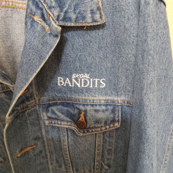 Rare Skoal Bandits Denim Jacket, XL - Picture 2 of 5